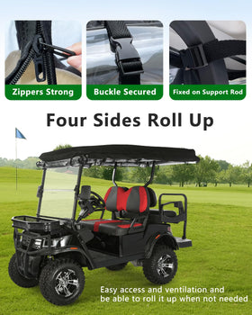 CHENGWEI enclosure zipper detail highlighting smooth operation and durable fabric
