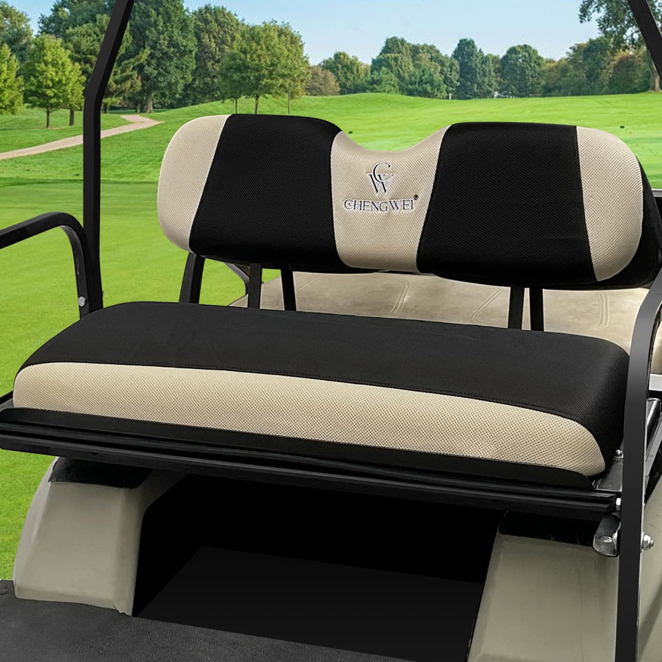 CHENGWEI golf cart rear seat cover backrest protecting and refreshing the ride.