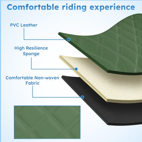 CHENGWEI versatile fit for standard B-shape rear seats on golf carts.
