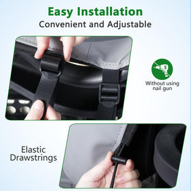 CHENGWEI rear cover features front pockets for organized storage
