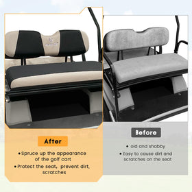 CHENGWEI washable fabric protects and maintains the rear seat.