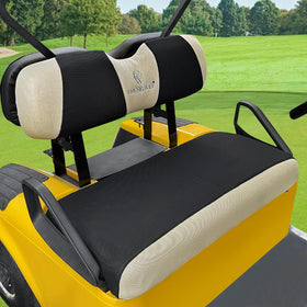 CHENGWEI golf cart seat cover on front seat with breathable fabric for cooling comfort