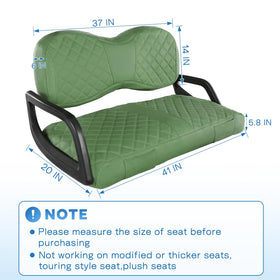 CHENGWEI vinyl seat cover resists UV fade for long-lasting color.