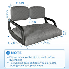 CHENGWEI seat cover easy install with straps and buckles