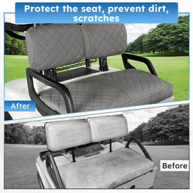CHENGWEI G22 front seat with diamond stitch design for style and comfort