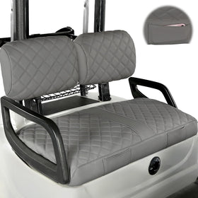 CHENGWEI Yamaha G22 front seat cover shows snug fit and durability