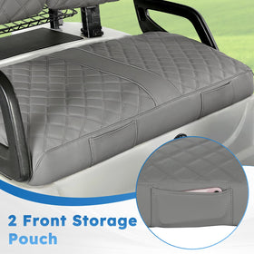 CHENGWEI front storage pockets keep essentials organized while driving