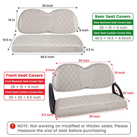CHENGWEI diamond stitch detail adds luxury and durability