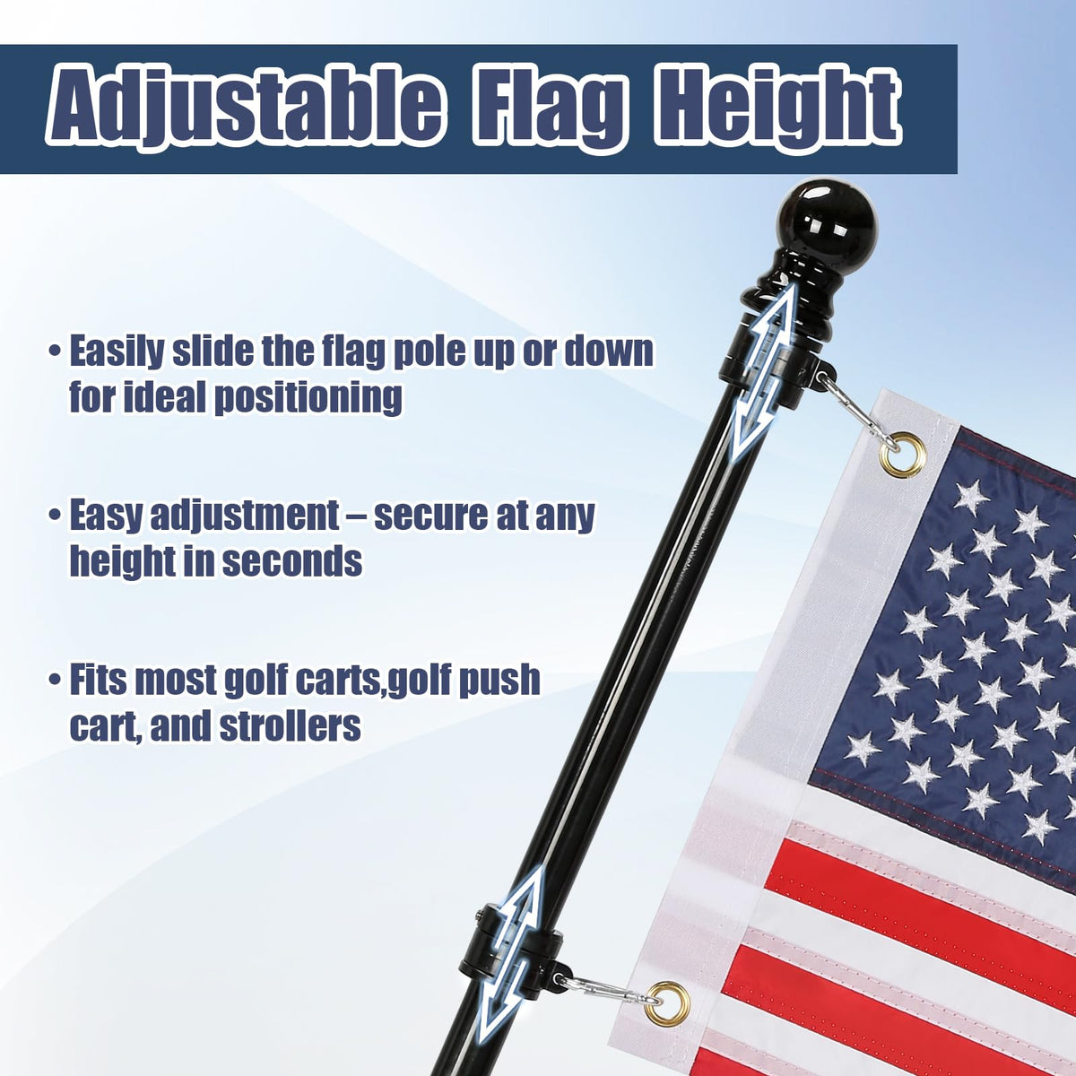CHENGWEI stainless flag poles resist rust and bending under outdoor use