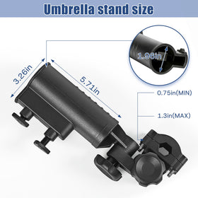 CHENGWEI umbrella holder windproof design protects gear on windy days