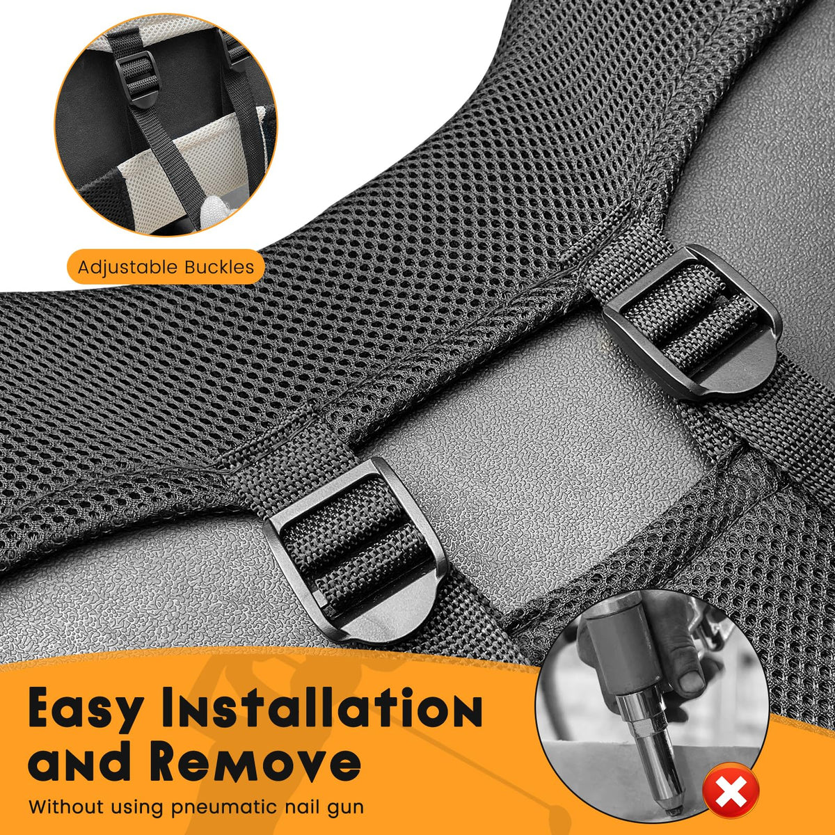 CHENGWEI universal-fit front seat illustration for EZGO and Club Car