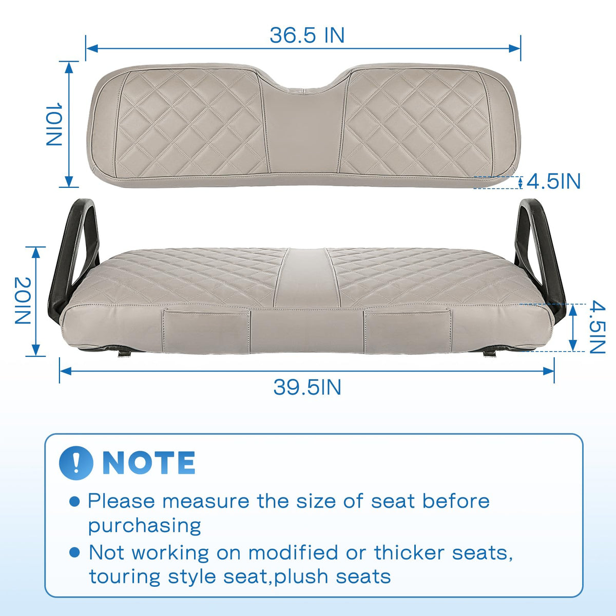 CHENGWEI vinyl seat cover resists scratches and wear.
