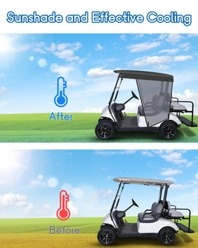 CHENGWEI windproof design with secure installation hooks for a stable fit.