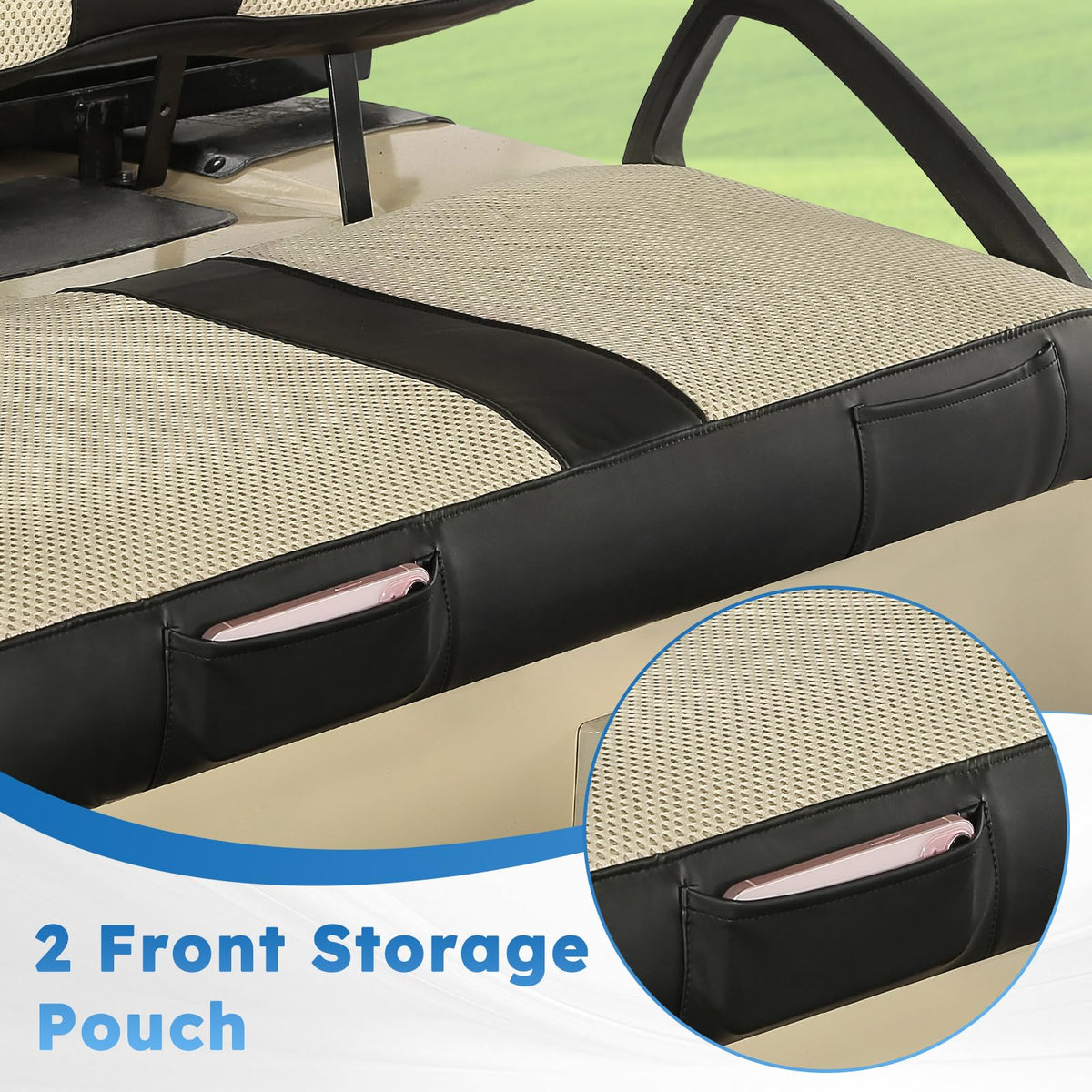 CHENGWEI wrap-around design preserves the look of your Club Car DS