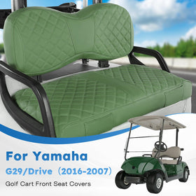 CHENGWEI Yamaha Drive G29 front seat cover with diamond stitching enhances durability.