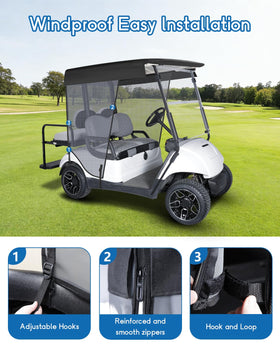 CHENGWEI Yamaha G29 Drive2 sunshade offers easy, snug compatibility.