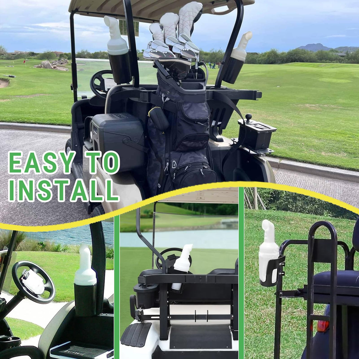 CHEOTIME 48oz capacity divot filler bottle for a full 18 holes.