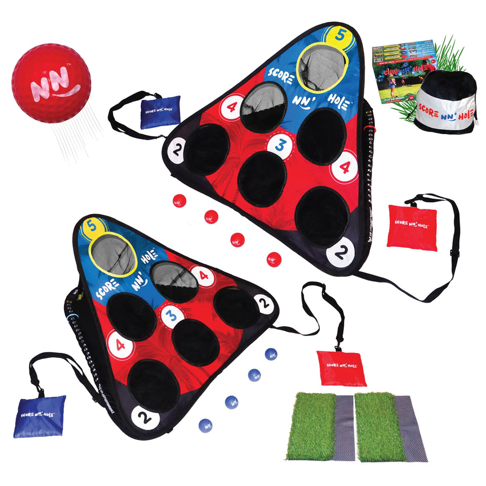 SCORE NN' CHIP NN' Hole targets for focused practice and competitive play.
