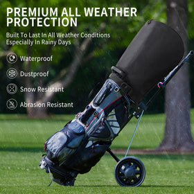 ChmpDrp hood showing adjustable buckles for secure rain protection