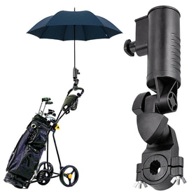 CHOYTONG golf cart umbrella holder front view for hands-free shade.
