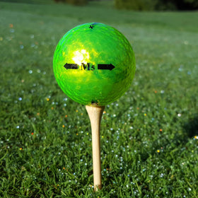 Chromax M5 pink ball tracking through air aids quick spot and play.