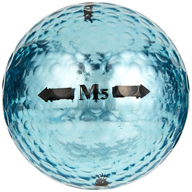 Chromax Metallic M5 yellow golf ball offers quick locating on fairways.