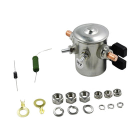 Solenoid with resistor and diode kit for EZGO compatibility