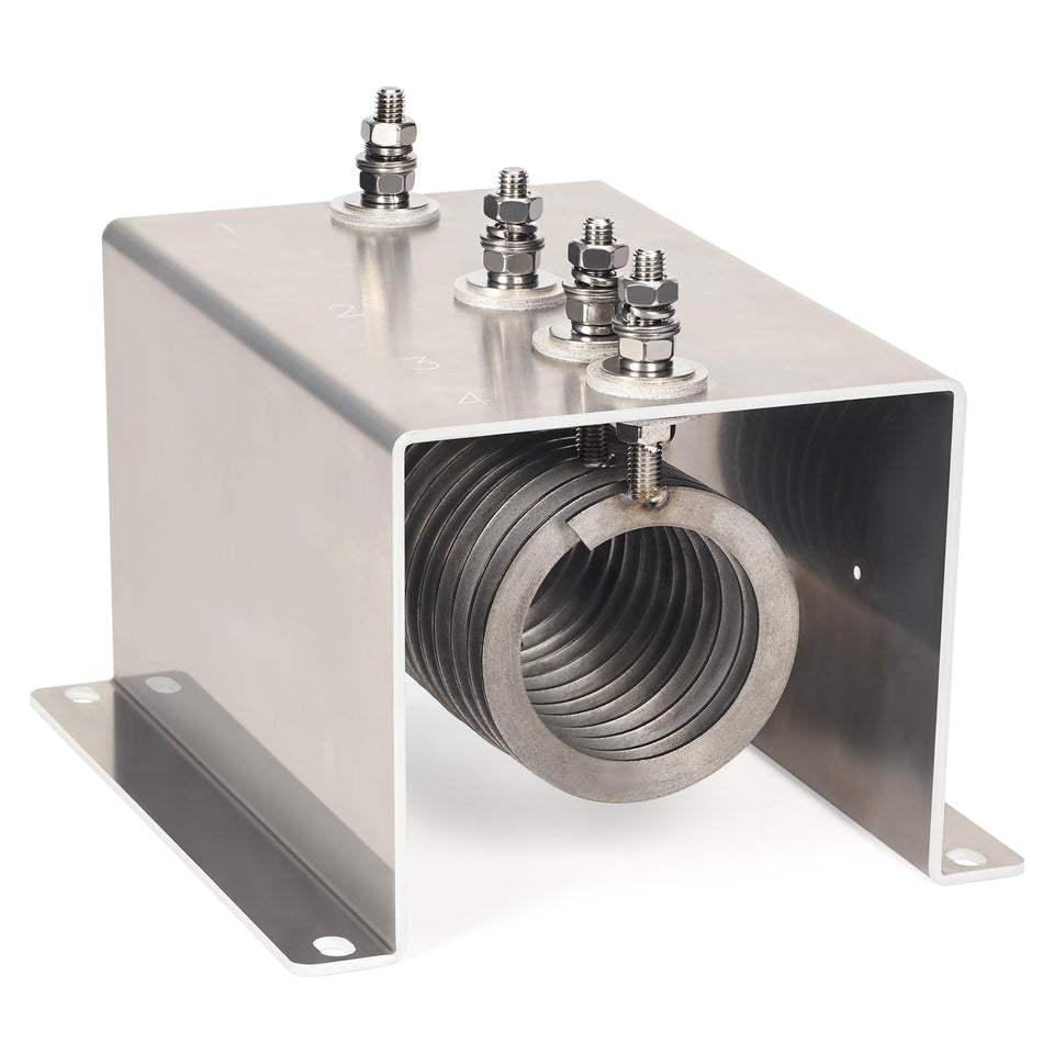 Cikroci 28197G01 resistor assembly shows durable aluminum body for heat dissipation.