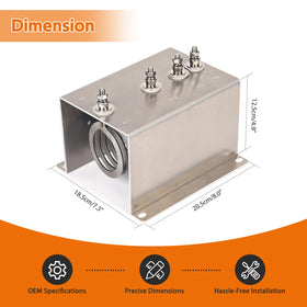 Heat dissipation design of Cikroci 28197G01 resistor assembly supports stable operation.