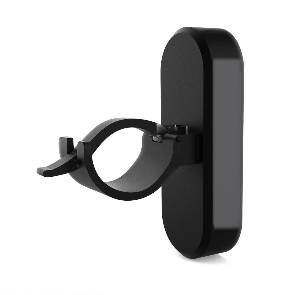 Cimidore magnetic golf holder clip attached to cart for secure ring carrying