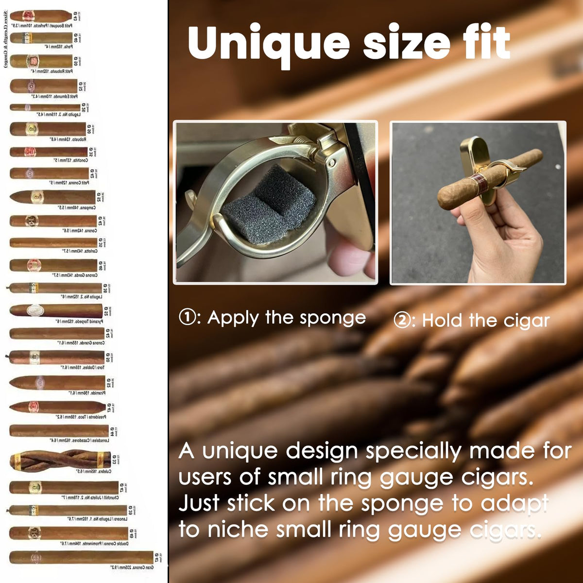 Cimidore portable golf accessory keeps cigars within easy reach.