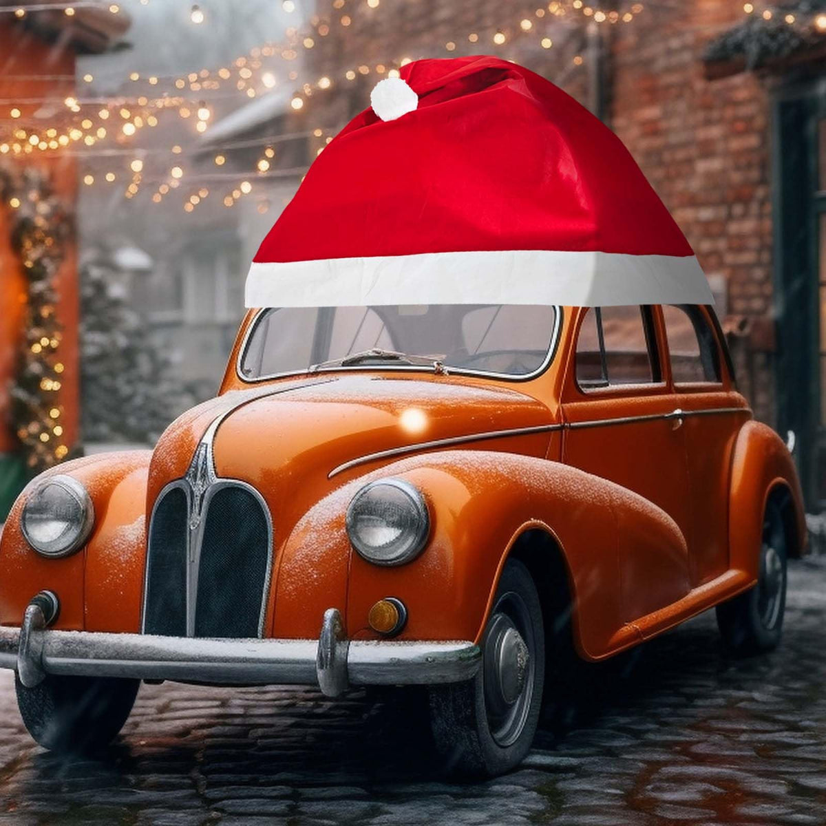 Cinrobiye gift-ready holiday decor for car lovers.