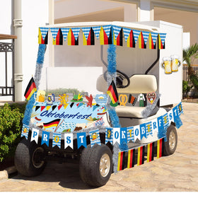 Cinrobiye Oktoberfest tassel strips bring colorful movement to party setups.