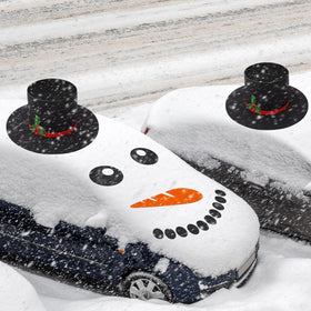 Cinrobiye adhesive pads and elastic straps ensure safe, residue-free setup for any car.