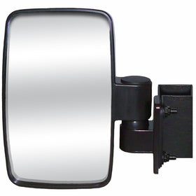 Cipa 01140 golf cart side view mirror mounted for wider rear visibility