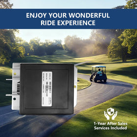 CIRFREETION 1206-4301 on-cart view demonstrates EZGO compatibility