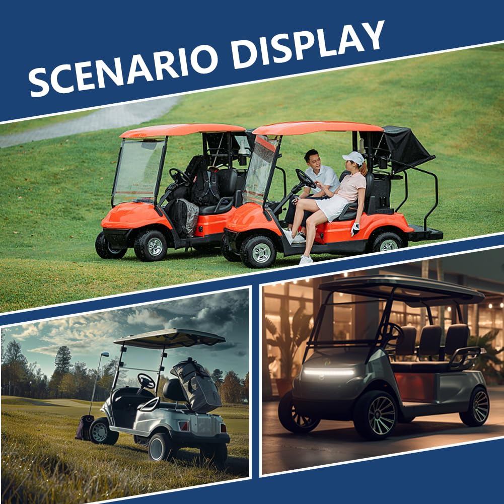 CIRFREETION 73326-G02 in-use on EZGO TXT hill climb for reliable power.