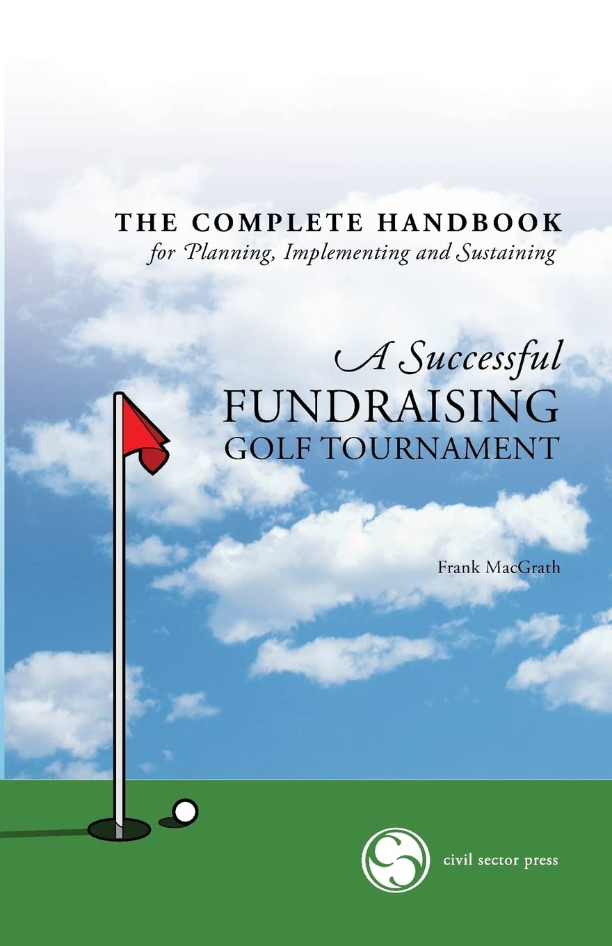 Civil Sector Press fundraising golf tournament cover image, a planning resource for charity events.