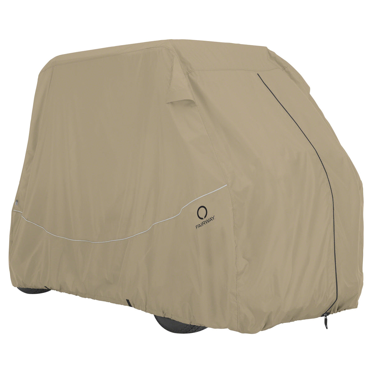 Classic Accessories Fairway Conversion Cart Cover durable fabric blocks UV rays.