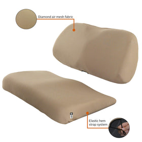 Classic Accessories Fairway Diamond Air Mesh Seat Cover weave detail highlights breathability