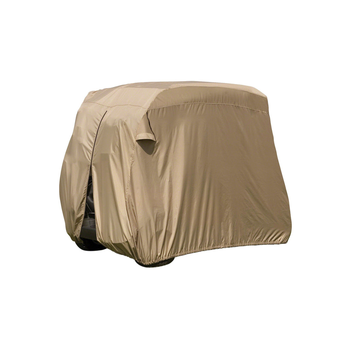 Classic Accessories Fairway neoprene seat cover close-up showing paneled fabric and water-repellent surface