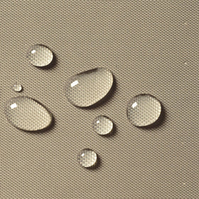 Classic Accessories Fairway fabric detail highlighting Weather Protected material that resists water
