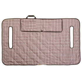 Classic Accessories Fairway seat blanket reversible fleece backing for seasonal comfort.