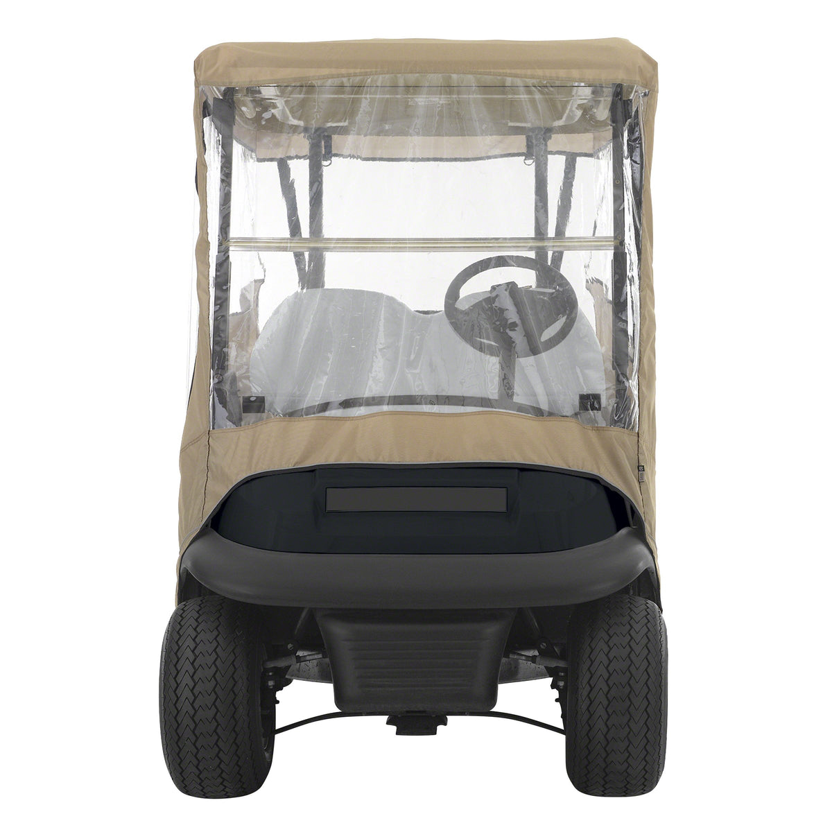 Fairway durable fabric resists shrinking for long-term use.