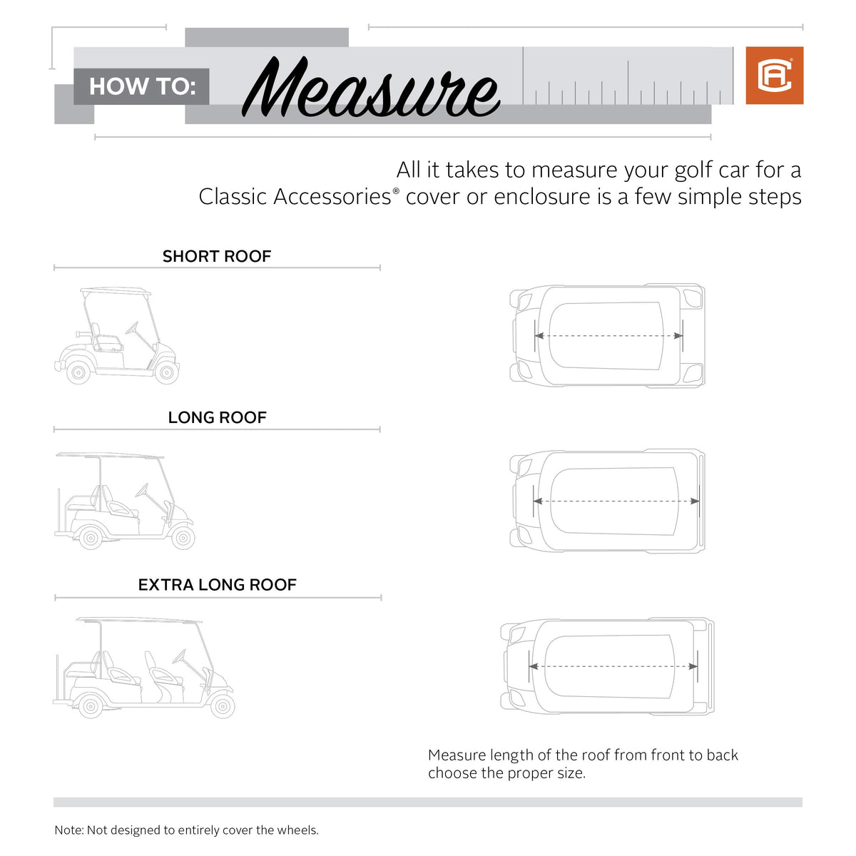 Classic Accessories Fairway Short Roof fabric closeup shows weather-protected material
