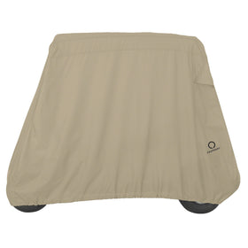 Classic Accessories Fairway Short Roof storage bag shown for easy packing