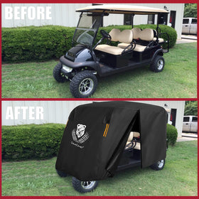 ClawsCover universal-fit dimensions 138L x 48W x 66H inches.