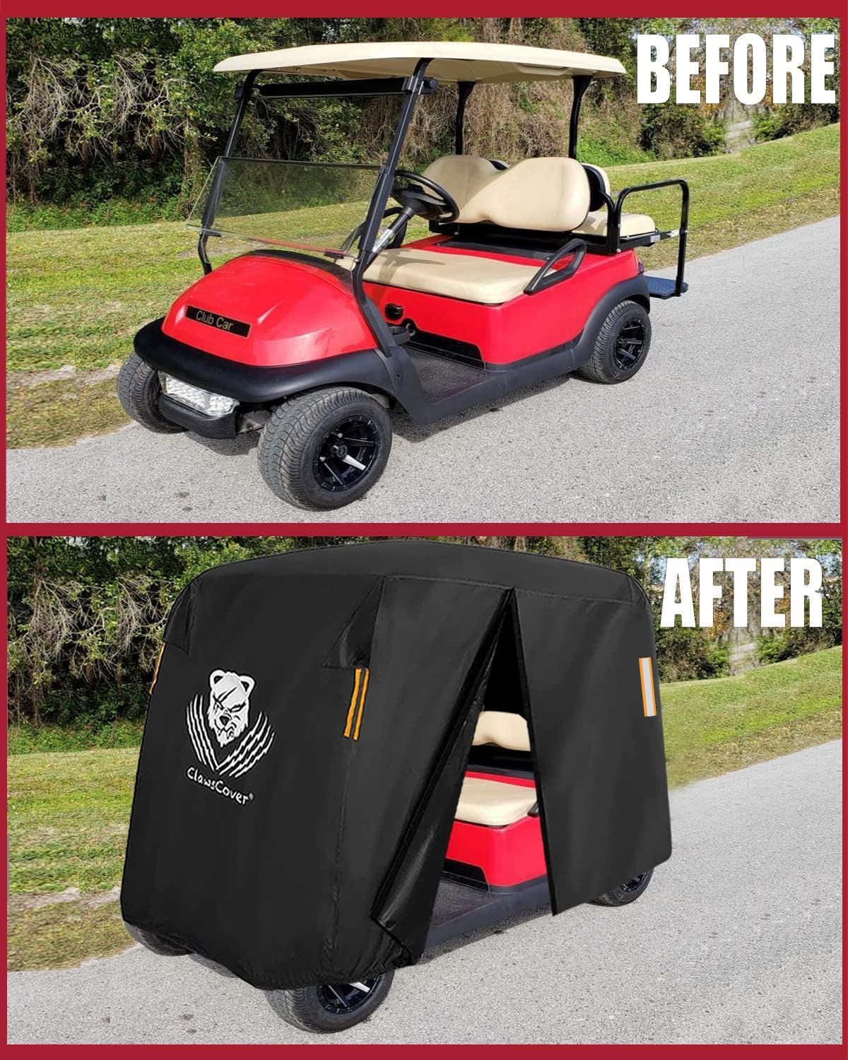 ClawsCover storage bag included for neat packing