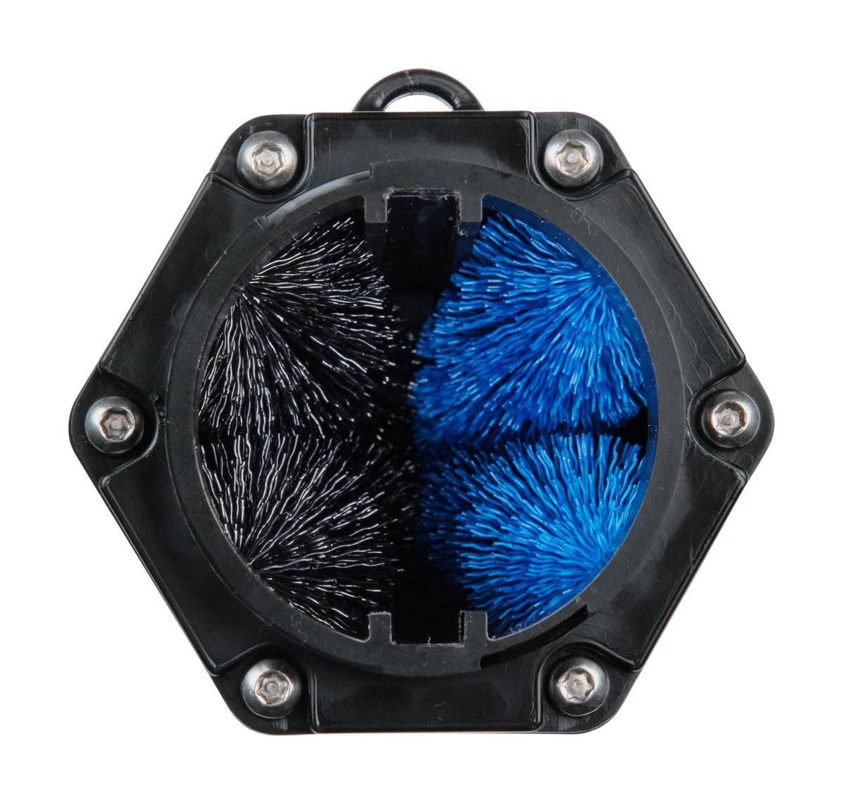 Clean Flight plunging-action cleans balls with a deeper, thorough scrub.
