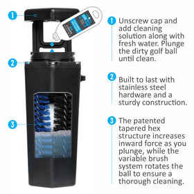 Clean Flight two-pack golf-ball-washer offers great value for players.